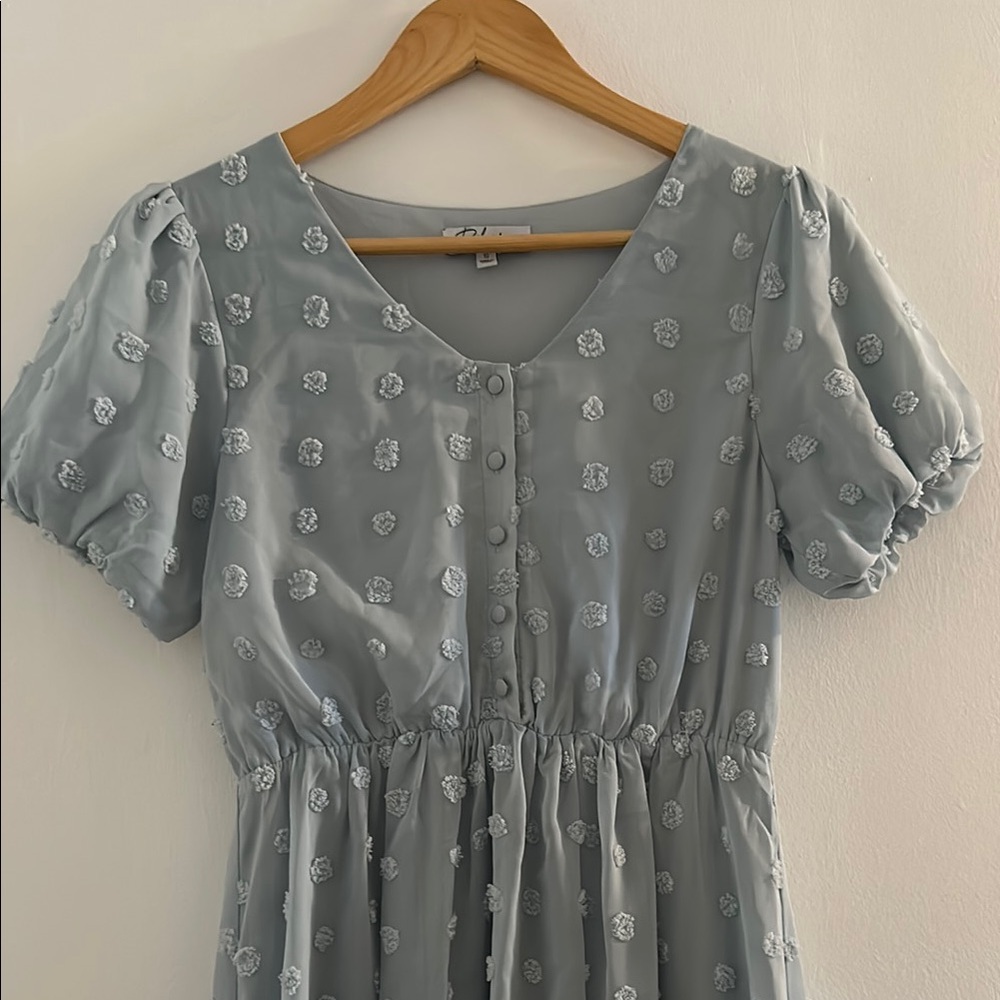 Elegant Blue Dress